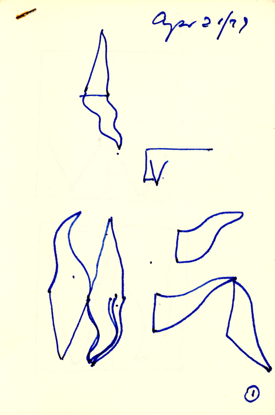 Sketch and notebook (April 1979 – October 1983)